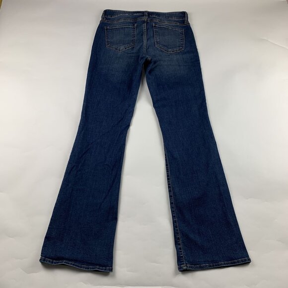 LONG Kut from the Kloth Dark Wash Natalie Bootcut Jeans 8L - Picture 6 of 6